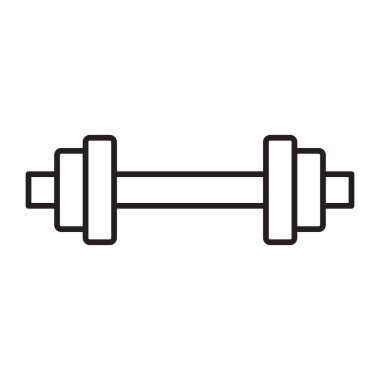 Dumbbell Vektör Satır Tasarımı