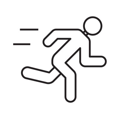 Simge Vektör Satırı Simgesi Tasarımı Çalıştırılıyor