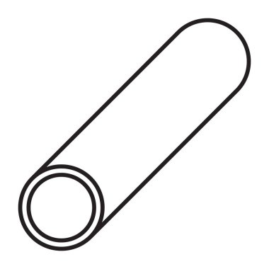 Köpük Patenli Vector Satır Simgesi Tasarımı