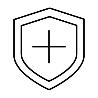 Önleme Vektör Satırı Simge Tasarımı