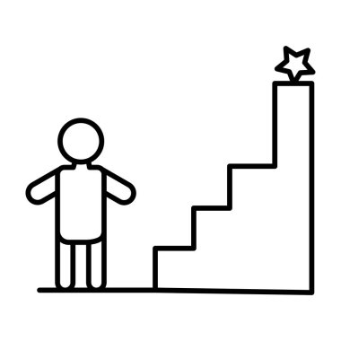 Parlak Başlangıçlar Vektör Satır Simgesi Tasarımı