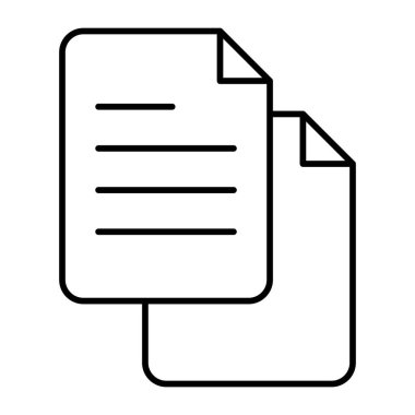 Kişisel ve Ticari Kullanım için Belge Simgesi Tasarımı