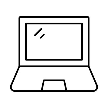 Kişisel ve Ticari Kullanım İçin Laptop Simgesi Tasarımı