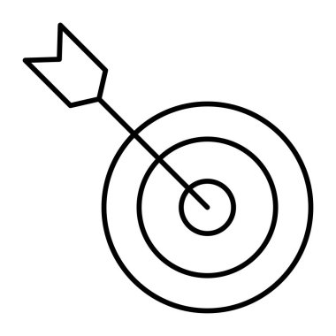 Kişisel ve Ticari Kullanım için Hedef Simgesi Tasarımı