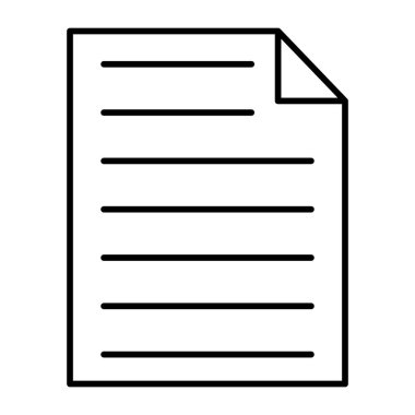 Kişisel ve Ticari Kullanım için Belge Simgesi Tasarımı