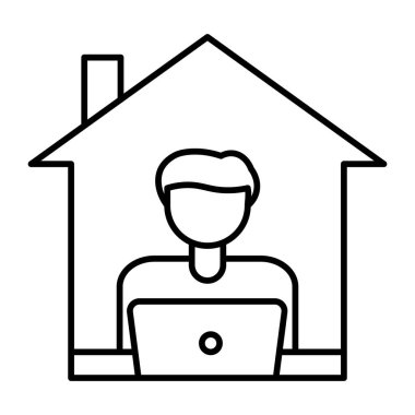 Kişisel ve Ticari Kullanım İçin Ev Simgesi Tasarımı Çalışması