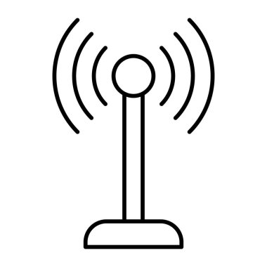 Kişisel ve Ticari Kullanım için Kablosuz Ağ Simgesi Tasarımı