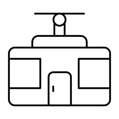 Kişisel ve Ticari Kullanım İçin Kabin Simgesi Tasarımı