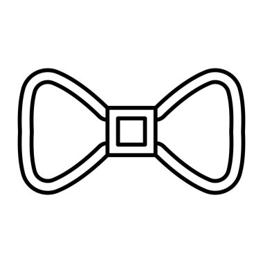 Kişisel ve Ticari Kullanım için Yay Kravat Simgesi Tasarımı