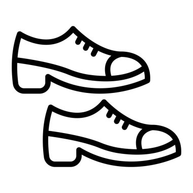 Kişisel ve Ticari Kullanım için Resmi Ayakkabı Simgesi Tasarımı