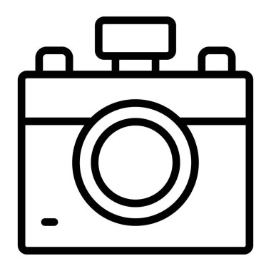 Kişisel ve Ticari Kullanım için Kamera Simgesi Tasarımı