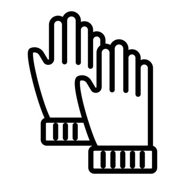 Kişisel ve Ticari Kullanım için Eldiven Simgesi Tasarımı