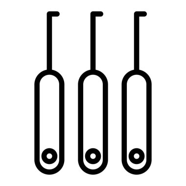 Kişisel ve Ticari Kullanım İçin Kilit Açma Simgesi Tasarımı