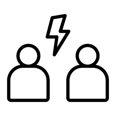 Kişisel ve Ticari Kullanım için Çakışma Simgesi Tasarımı