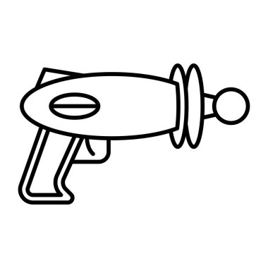 Kişisel ve Ticari Kullanım için Uzay Silahı Simgesi Tasarımı