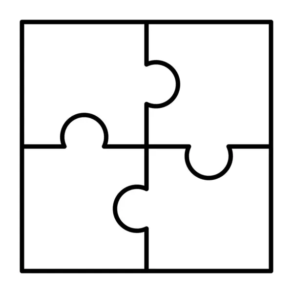 Kişisel ve Ticari Kullanım için Bulmaca Simgesi Tasarımı