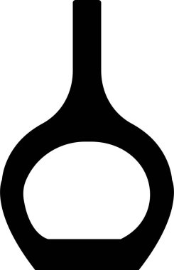 Yunan vazoları siyah siluetler. Daha sert desenli antik amforalar ve tencereler. Glyph Clay seramik toprak eşyalar. Beyaz arkaplan ancent çömlek simgesine vektör Vintage.