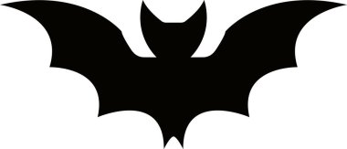 Siyah düz yarasa sürüsü Cadılar Bayramı vektörü. Uçan tilki gece yaratıkları. Uçan yarasaların siluetleri beyaz arka planda izole edilmiş geleneksel Cadılar Bayramı sembolleri.