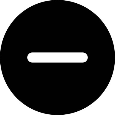 Yuvarlak eksi işareti Uygulamalar ve web siteleri için öge / pozitif işaret simgesi ekle