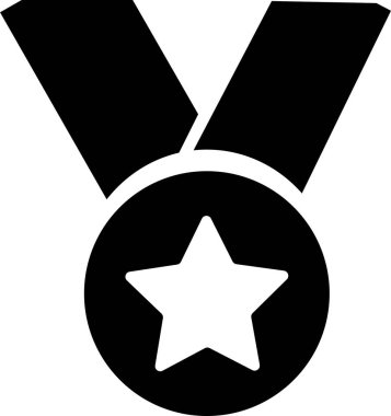 Yıldız BT, altın madalya simgesi ile şerit kolye