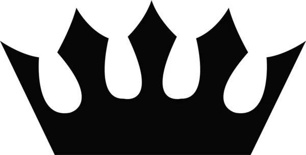 Coroa Ícones Modelo Logotipo Vetor Crwon Stroke Com Alta Qualidade — Vetor de Stock