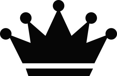 Crown simgeleri logo vektörü Crwon Stroke 'un yüksek kalitede simgesi .