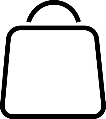 Beyaz arka planda izole edilmiş siyah şık kadın çantası. Lüks modern deri aksesuar, çapraz vücut, çantalar, çantalar, çantalar, çantalar, çanta düz vektör doğrusal. .