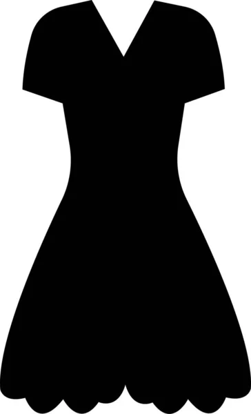 Femme Fille Robe Icône Logo Isolé Signe Symbole Collection Haute — Image vectorielle