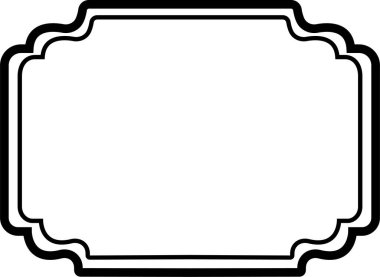 Çerçeveler, kenarlar dikdörtgen şeklinde. Eski geçmişleri. Proje için vektör sayfası kenarlık A4 tasarımı. Vintage çerçeve beyazda izole edildi