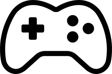 En iyi Gamepad simge vektörü, son moda logo şablonu. Pek çok amaca uygun.