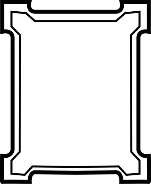 Πλαίσια Πλαίσια Ορθογώνιο Σχήμα Παλιό Παρελθόν Vector Page Border Σχεδιασμός — Διανυσματικό Αρχείο
