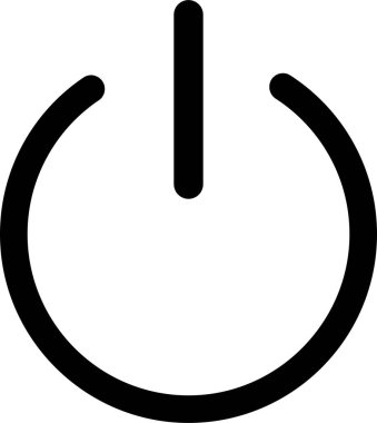 Açılıp kapanma simgesi. Güç düğmeleri. Vektör Başlatma Gücü Düğmesi beyaz arkaplanda izole edildi. Güç Anahtarı işareti ve sembolü. Elektrik gücü koleksiyonu .