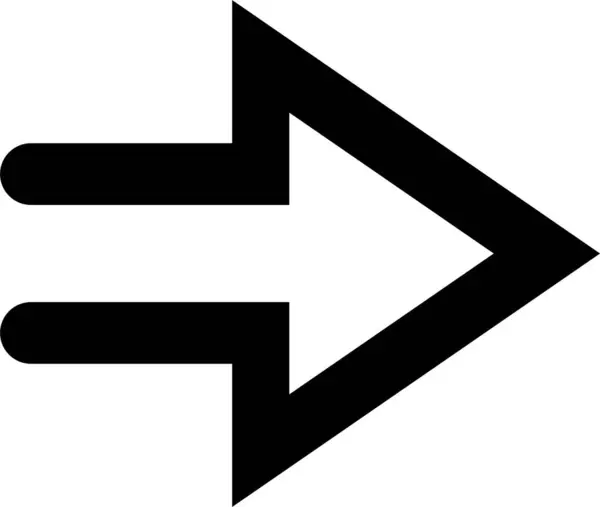 Pfeil Symbol Pfeil Cursor Sammeln Sie Verschiedene Pfeile Zeichen Schwarze — Stockvektor