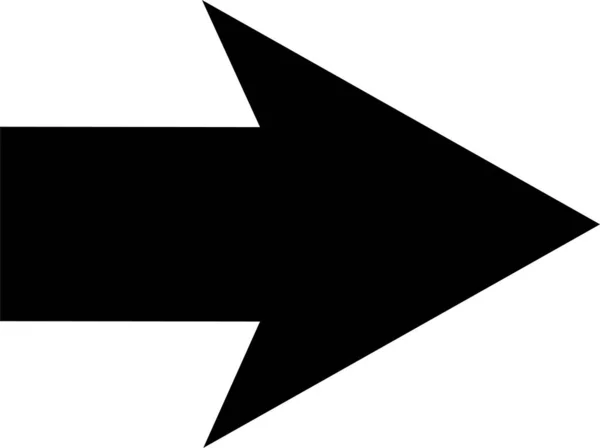 Pfeil Symbol Pfeil Cursor Sammeln Sie Verschiedene Pfeile Zeichen Schwarze — Stockvektor