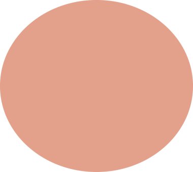 Leke şeklinde renkli vektör düz. Rastgele soyut sıvı renkli simge, şeffaf arkaplanda izole edilmiş soyut organik element. Çakıl taşı, damla ve kütle silueti. Basit yuvarlak şekil.