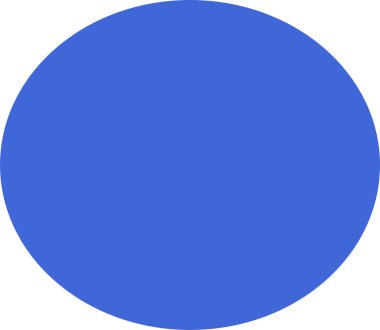 Leke şeklinde renkli vektör düz. Rastgele soyut sıvı renkli simge, şeffaf arkaplanda izole edilmiş soyut organik element. Çakıl taşı, damla ve kütle silueti. Basit yuvarlak şekil.