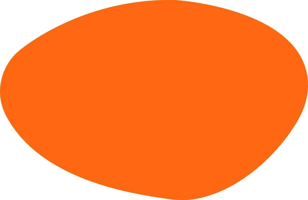 Fleckenform Farbigen Vektor Flach Zufällige Abstrakte Flüssige Bunte Symbol Runde — Stockvektor