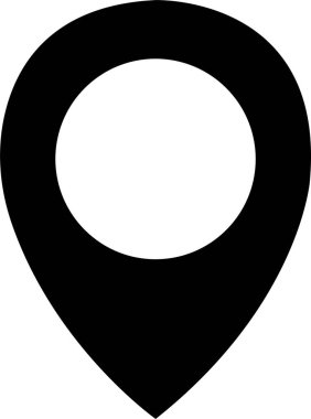 Harita pin konumu simgesi. Modern harita işaretleyicileri. Harita yeri işaretleyicisi. Harita işaretleyici GPS konum sembolü koleksiyonu. Mobil uygulamalar ve web siteleri için beyaz arkaplan üzerindeki konum pin vektörü.