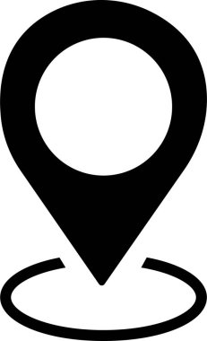 Harita pin konumu simgesi. Modern harita işaretleyicileri. Harita yeri işaretleyicisi. Harita işaretleyici GPS konum sembolü koleksiyonu. Mobil uygulamalar ve web siteleri için beyaz arkaplan üzerindeki konum pin vektörü.