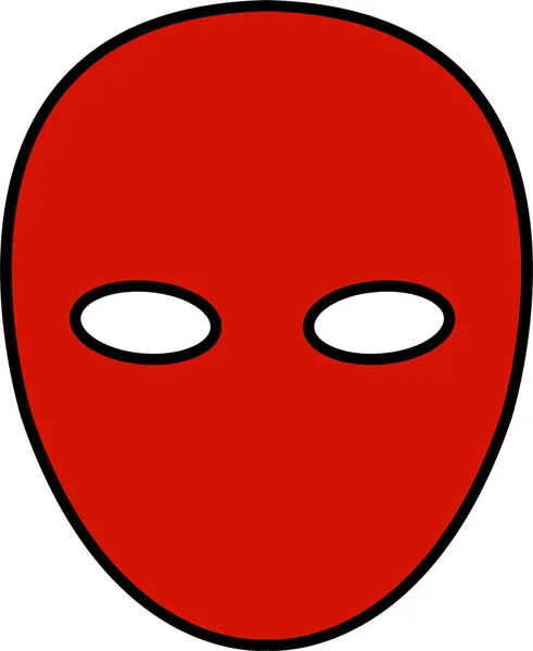 Maska Superbohatera Karnawałowy Złoczyńca Lub Ikona Wektora Włamania Kolekcja Czarny — Wektor stockowy