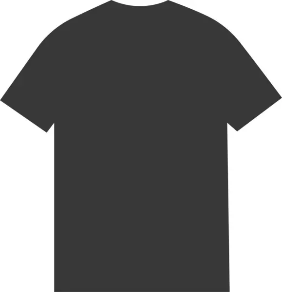Shirts Symbol Bunten Vektor Schwarze Flache Zeichen Solides Piktogramm Auf — Stockvektor