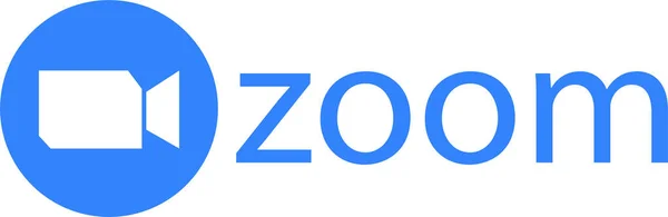 Kameranın mavi simgesini yakınlaştır. Saydam arkaplanda izole edilmiş editoryal düz çizgi vektörü. Canlı konferans görüntülü aramalar sohbet ve aynı anda birden fazla kişiyle webinarlar.
