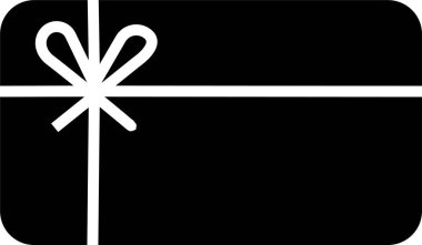 Hediye kartı siyah renkli düz simge, şeffaf arkaplanda izole edilmiş en iyi tabela modayı. Sadakat kartı, hediye, ikramiye, ödül, hediye, hediye, doğum günü için vektör monosu, işsizlik..