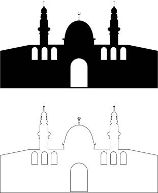 Filistin al Aqsa camii, Arapça sembol tasarımlı 