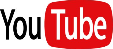 YouTube günlüğü. YouTube bir video paylaşım sitesidir. Seni kırmızı düz ikon tüp. Şeffaf arkaplanda vektör izole edildi. Sosyal medya imzalama düğmesi mobil uygulama, web oynat