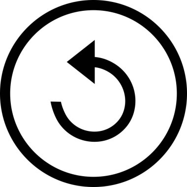 Siyah simgeyi tekrar oynat. Multimedya sembollerinin video yayınlama uygulaması, ortam oynatıcı düğmeleri için bir unsur. - Evet. Şeffaf arkaplanda EPS10 vektörü izole edildi.