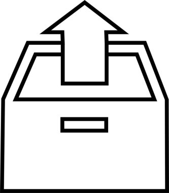 Kabine doğrusal simgesi. Dosya klasörü depolama sembolü mobilya hattı çizgisi piktogramını arşivle. Ön manzara. Şeffaf arkaplanda izole edilmiş siyah metro tasarımı modayı