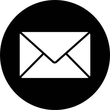 E- posta simgesi. Zarf Posta Servisi. Kişi mesajı gönderme mektubunu şeffaf arkaplanda izole eder. Siyah düz çizgi vektörü. Tasarım, Sunum Web Sitesi veya Uygulama Elementleri Sembolü.