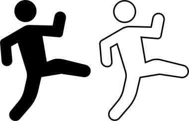 İnsanları resim ikonuna ayarla. Hareketli aktif yaşam tarzı siyah düz veya çizgi vektör koleksiyonu olan insanlar şeffaf arka planda izole edilmiştir. Erkek ya da kadın Temel Duruş Oturan İşaret Sembolü.