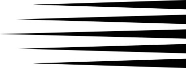 Çizgi roman hız çizgileri simgesi siyah doğrusal vektör koleksiyonu şeffaf arkaplanda izole edildi. Hız, gelişmeler, çizelgeler, güç ve daha fazlası. Hareket efektli basit çizgi.